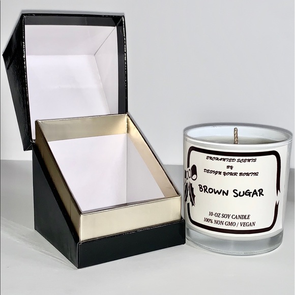 Brown Sugar Scented Candle Soy Wax 10oz Candle - Picture 1 of 1